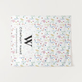 Party Confetti Custom Business Runner Banner Wandkleed (Voorkant (horizontaal))