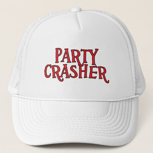 Party Crasher Trucker Pet (Voorkant)