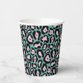 Party Dier Cheetah Print Papier Cup Papieren Bekers (Links)