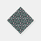 Party Dier Cheetah Print Papier Cup Servet (Hoek)