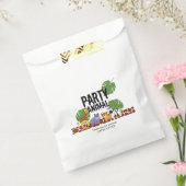 Party Dier Safari thema verjaardag Groen Bedankzakje (Gezegeld)