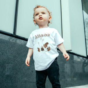 Party Dieren Eekhoorn Verjaardagsfeest Kinder Shirts