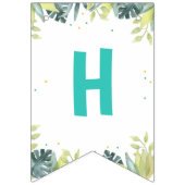 Party Dieren Safari Wild Een Gelukkige Verjaardag Vlaggetjes (Tweede vlag)