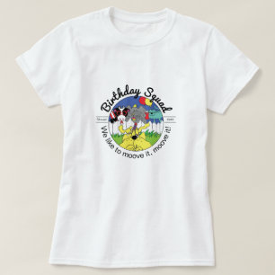Party Dieren Verjaardag Squad T-shirt