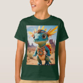 "Party Dino Adventure!" T-shirt (Voorkant)