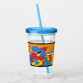 Party Dinosaur Acryl Drinkbeker (Links)