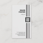 Party DJ - Premium Double Sided Visitekaartje (Achterkant)