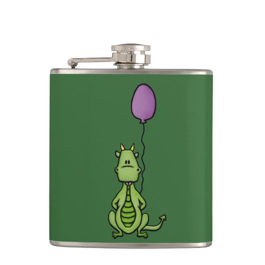 Party Dragon Heupfles (Voorkant)