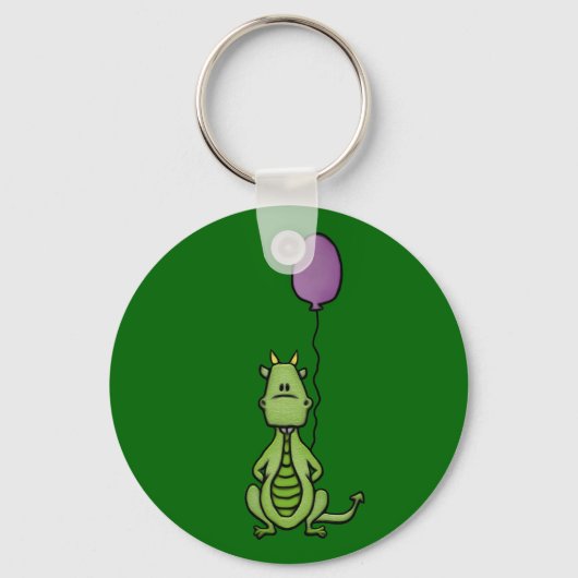 Party Dragon Sleutelhanger (Voorkant)