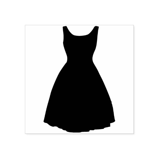 Party Dress Art stempel (Afrduk)