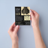 Party Dress, Women's Clothing Store Adverteren Flyer (Hand)