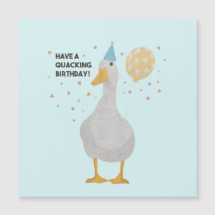 Party Duck Pun: Heb een 'Quacking Birthday'