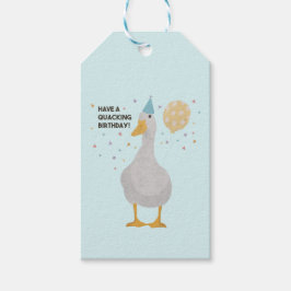 Party Duck Pun: Heb een 'Quacking Birthday' Cadeaulabel
