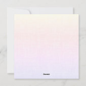 Party Eekhoorn Rijden op een fiets Feestdagenkaart (Achterkant)