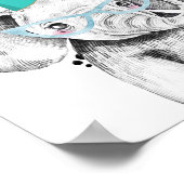 Party Elephant Wild Safari Animals Birthday Decor Poster (Hoek)