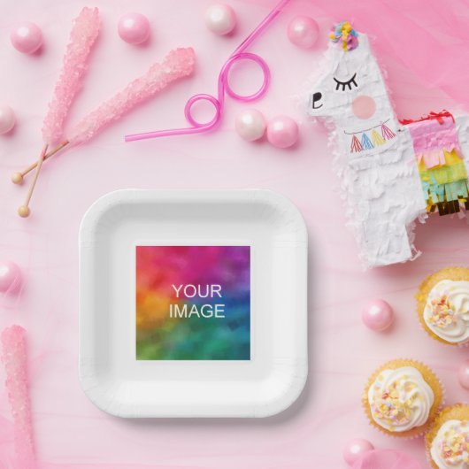 Party Event Eenvoudige Sjabloon Creëer Uw Eigen Papieren Bordje (Feest)