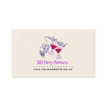 Party/Event Planner Visitekaartje