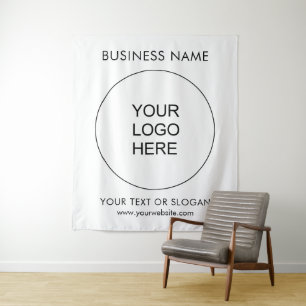 Party Event Seminar Custom Business Logo Large Wandkleed