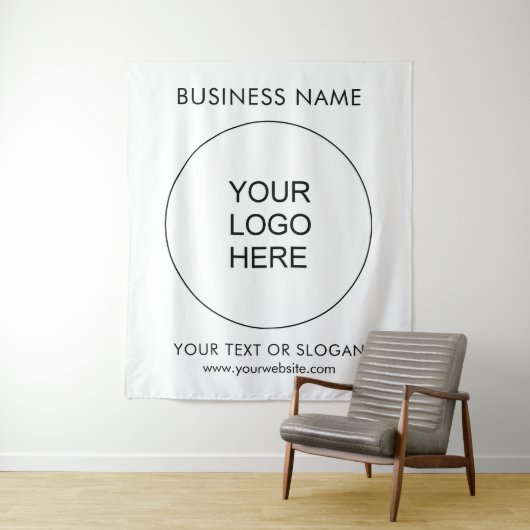 Party Event Seminar Custom Business Logo Large Wandkleed (In situ)
