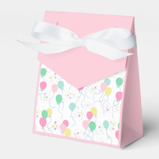 Party Favor Box - Ballon thema - Andy Veel meer Bedankdoosjes (Voorkant Zijde)