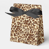 Party Favor Box-Leopard Print Bedankdoosjes (Voorkant Zijde)