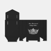 Party Favor Box Pageant Kroon Bedankdoosjes (Uitgevouwen)