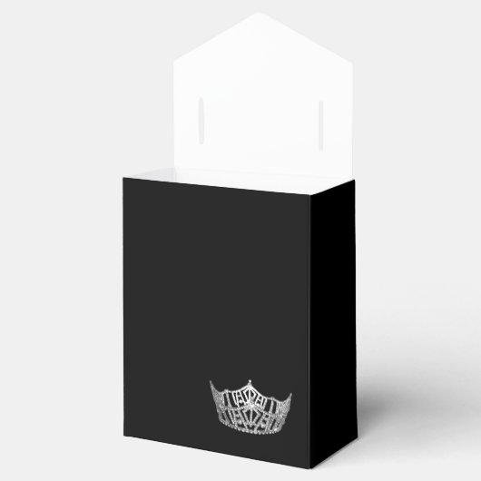 Party Favor Box Pageant Kroon Bedankdoosjes (Geopend)
