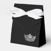 Party Favor Box Pageant Kroon Bedankdoosjes (Voorkant Zijde)