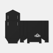 Party Favor Box Pageant Tiara Bedankdoosjes (Uitgevouwen)