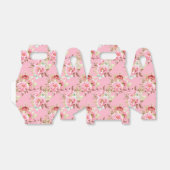 Party Favor Box Roze Pioenrozen Bedankdoosjes (Uitgevouwen)