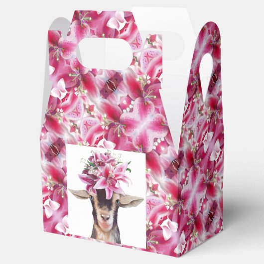 Party Favor Box (verschillende stijlen) - Lilly th Bedankdoosjes (Geopend)