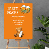 Party Favor Take One a baby is brouwthema Poster
