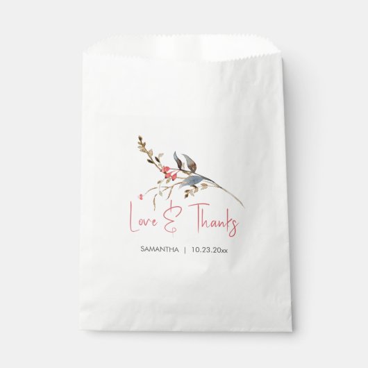 Party Favor Tassen Rustiek Vrijgezellenfeest Bedankzakje (Voorkant)