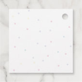 Party Favoriet Labels - Twee Sweet Ice Cream Cone (Achterkant)