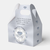 Party Favors for 60th Birthday Ideas, Personalized Bedankdoosjes (Voorkant Zijde)