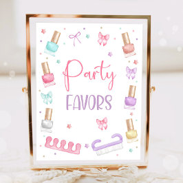 Party Favors Mani-Pedi Party Manicure Pedicure Poster