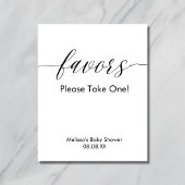 Party Favors Teken Modern Minimalistisch Eenvoudig Poster