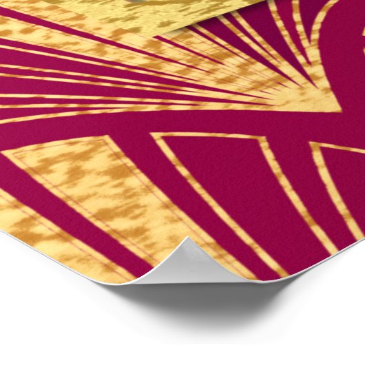 Party Flapper Poster (Hoek)