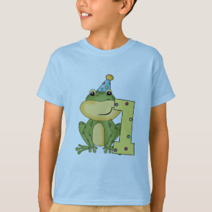 Party Frog 1e verjaardag T-shirts en geschenken