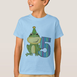 Party Frog 5e verjaardag T-shirts en geschenken