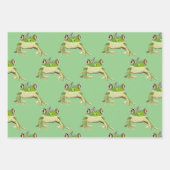 Party Frog inpakpapier Vel (Voorkant 3)