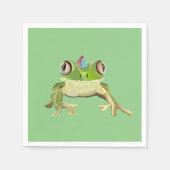 Party Frog servetten (Voorkant)
