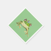 Party Frog servetten (Hoek)