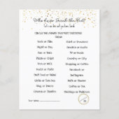 party game Advies voor Afstuderen dubbelzijdig Flyer (Voorkant)