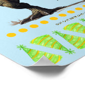 Party Game: Pin het Pet op de dinosaurus Poster (Hoek)