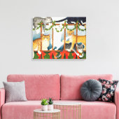 Party Games Canvas Afdruk (Insitu (Woonkamer))