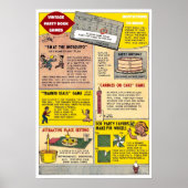  Party Games - Kunstdruk Poster (Voorkant)
