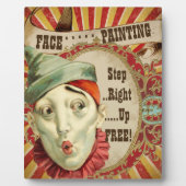 Party Gezicht Schilderen Teken Fotoplaat (Voorkant)