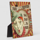 Party Gezicht Schilderen Teken Fotoplaat (Zijkant)