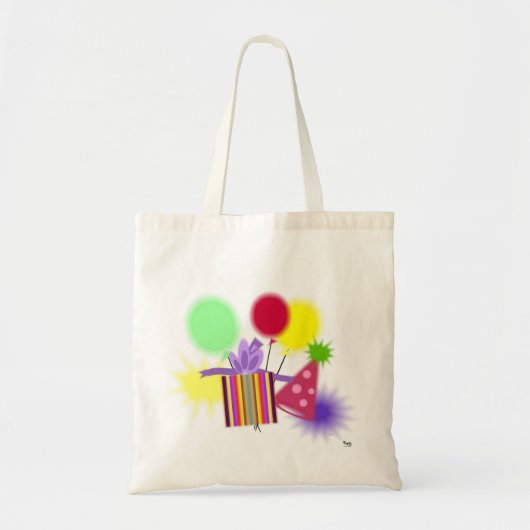 Party Gift Bag Tote Bag (Voorkant)